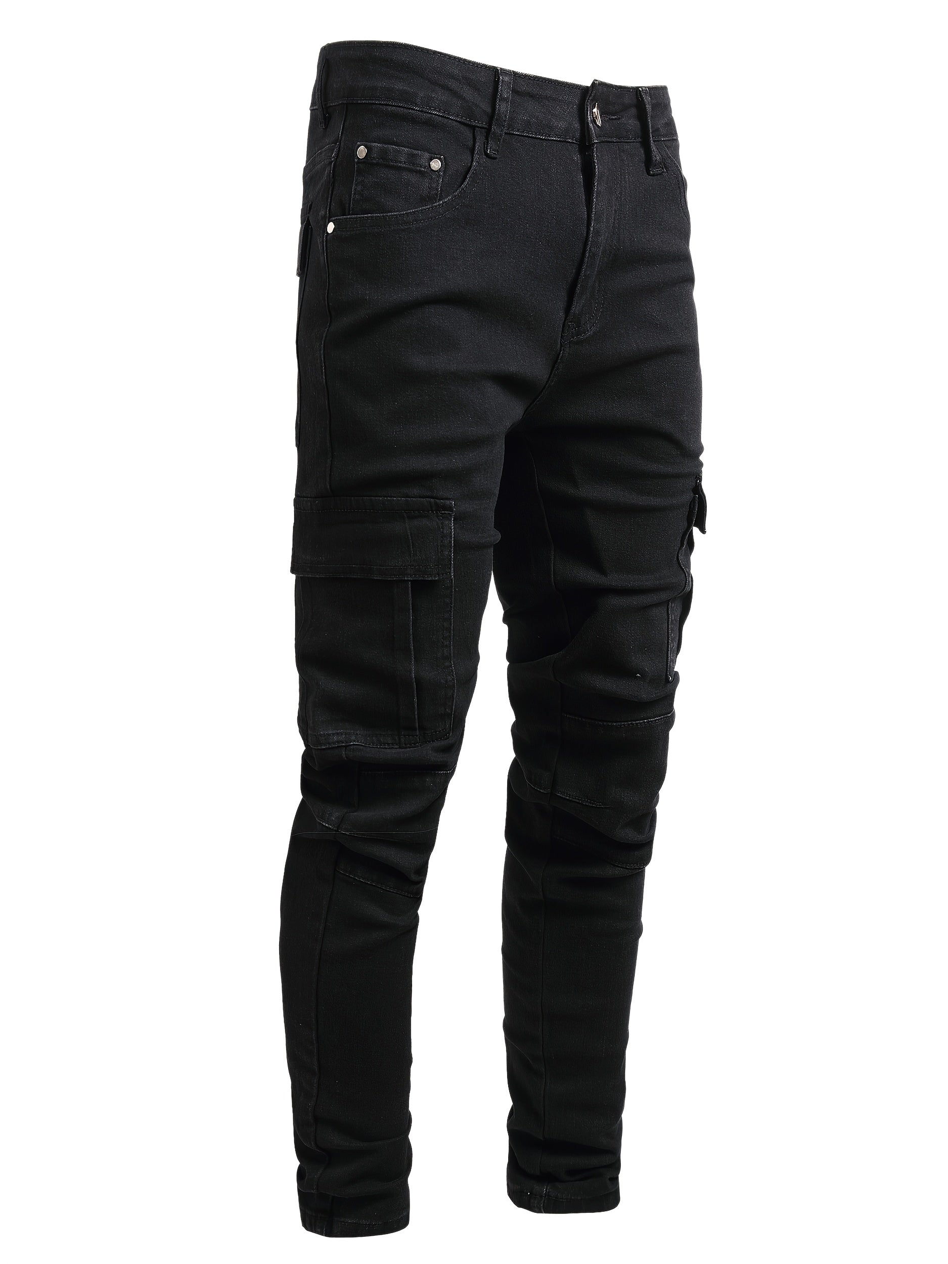 Men's Skinny Jeans - Classic Wash Distressed Weekend – view 4