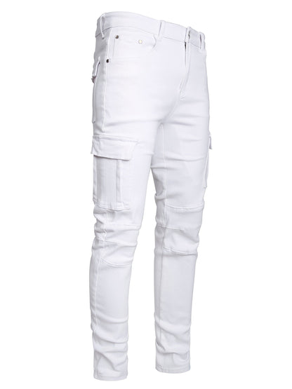 Men's Skinny Jeans - Classic Wash Distressed Weekend – view 9