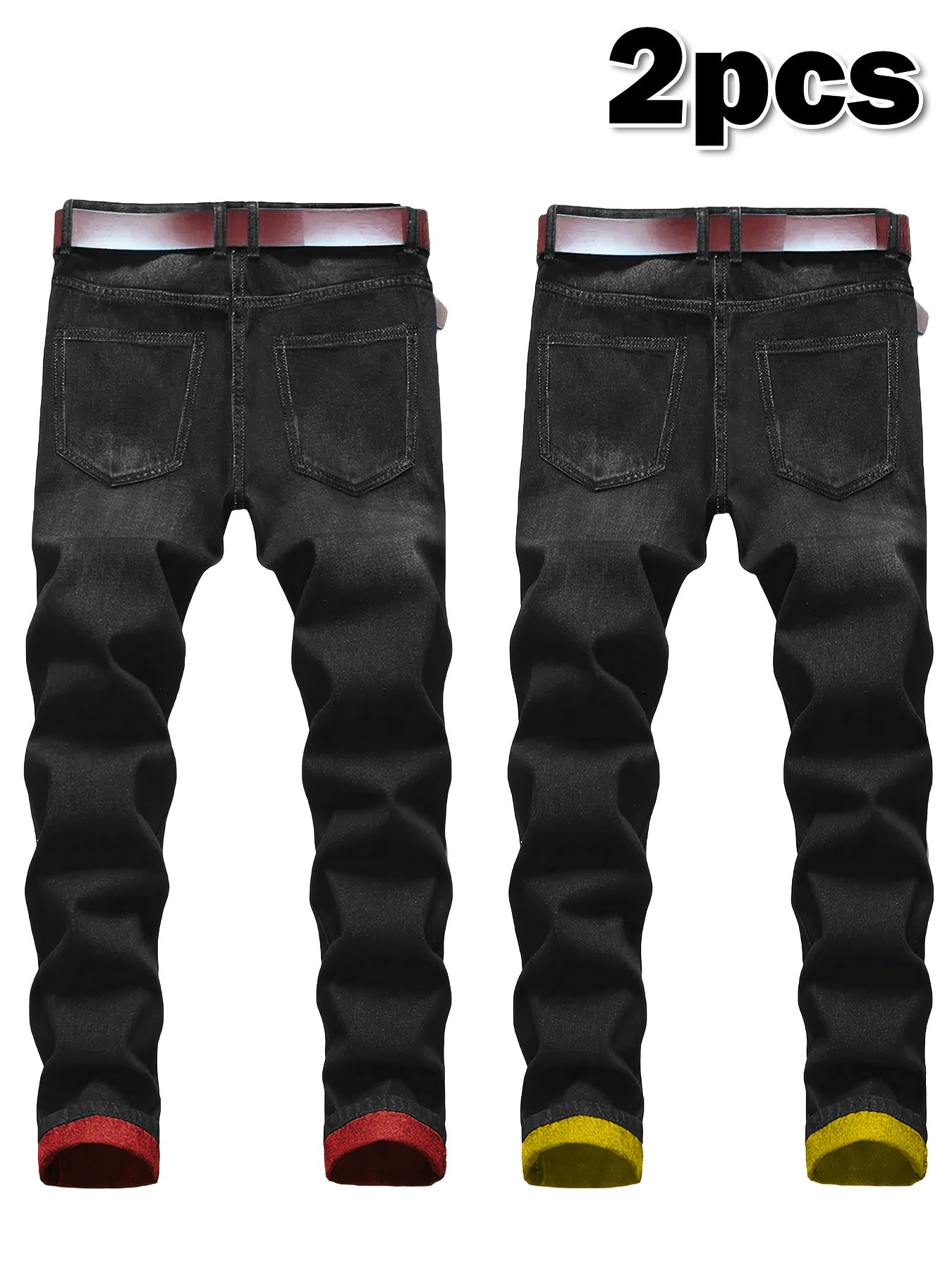 Men's Skinny Jeans - Stretch Comfort – 24-Variant Selection – view 5