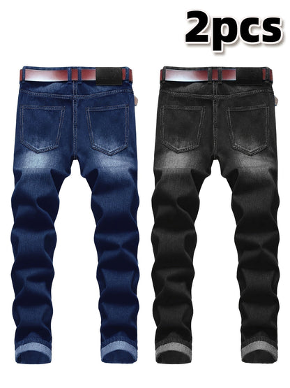 Men's Skinny Jeans - Stretch Comfort – 24-Variant Selection – view 7