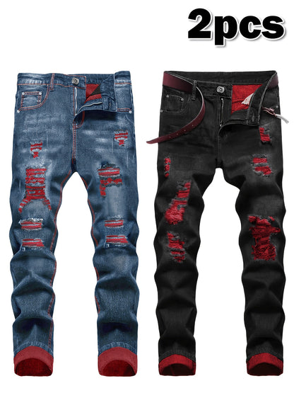 Men's Skinny Jeans - Stretch Comfort – 24-Variant Selection – view 13