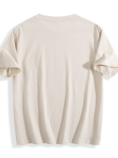 Men's Skull Graphic T-Shirt - Round Neck Short Sleeve – Printed – view 8