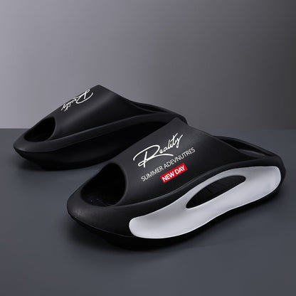 Men's Slides - Thick Sole & Open-Toe Comfort – view 3