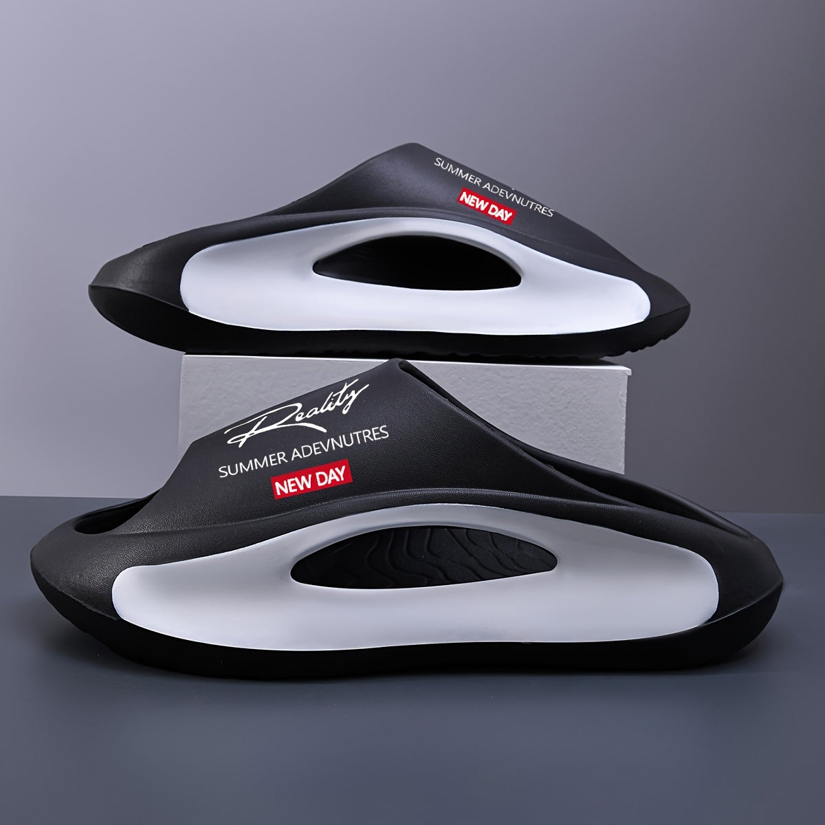 Men's Slides - Thick Sole & Open-Toe Comfort – view 4
