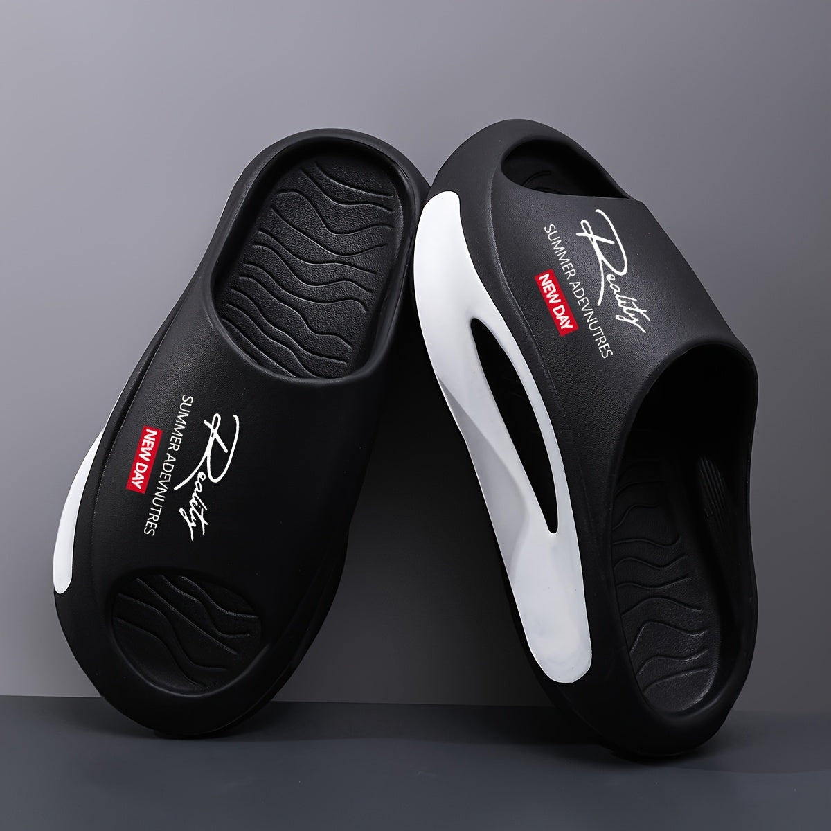 Men's Slides - Thick Sole & Open-Toe Comfort – view 5