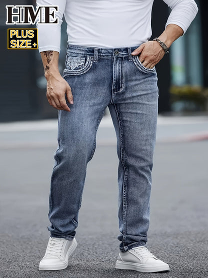 Men's Slim Fit Jeans - Classic Wash Clean Finish – High Rise – view 2