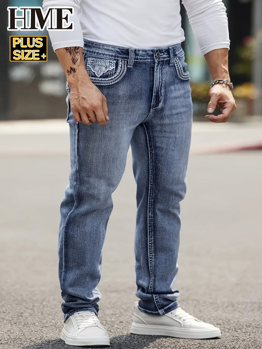 Men's Slim Fit Jeans - Classic Wash Clean Finish – High Rise – Blue option – main product image