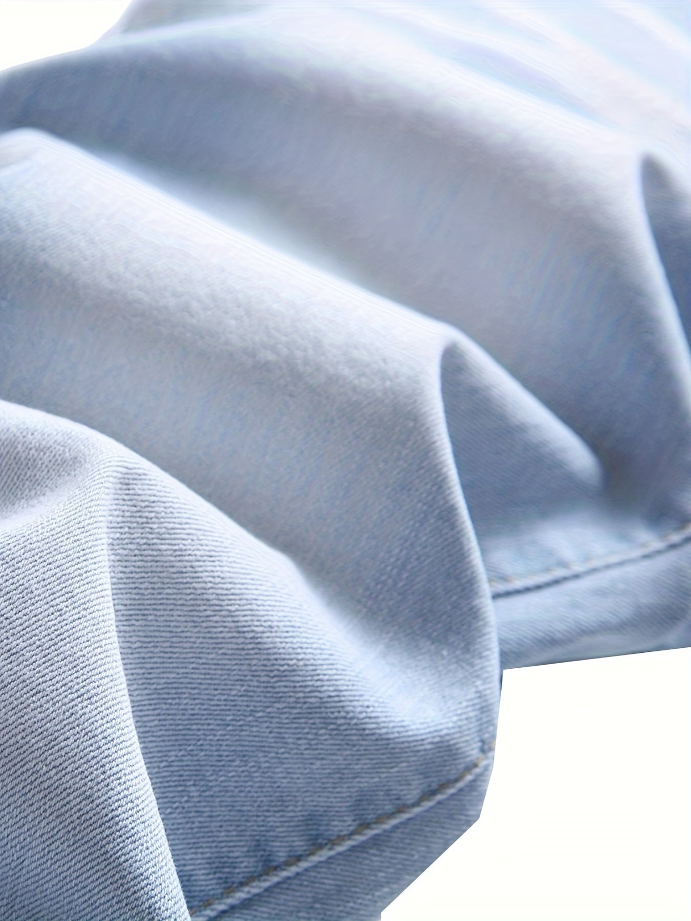 Men's Slim Fit Jeans - Classic Wash Clean Finish – Light Blue – view 9