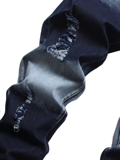 Men's Slim Fit Jeans - Classic Wash Clean Finish – Navy Color / Sizes 28–42 – view 8