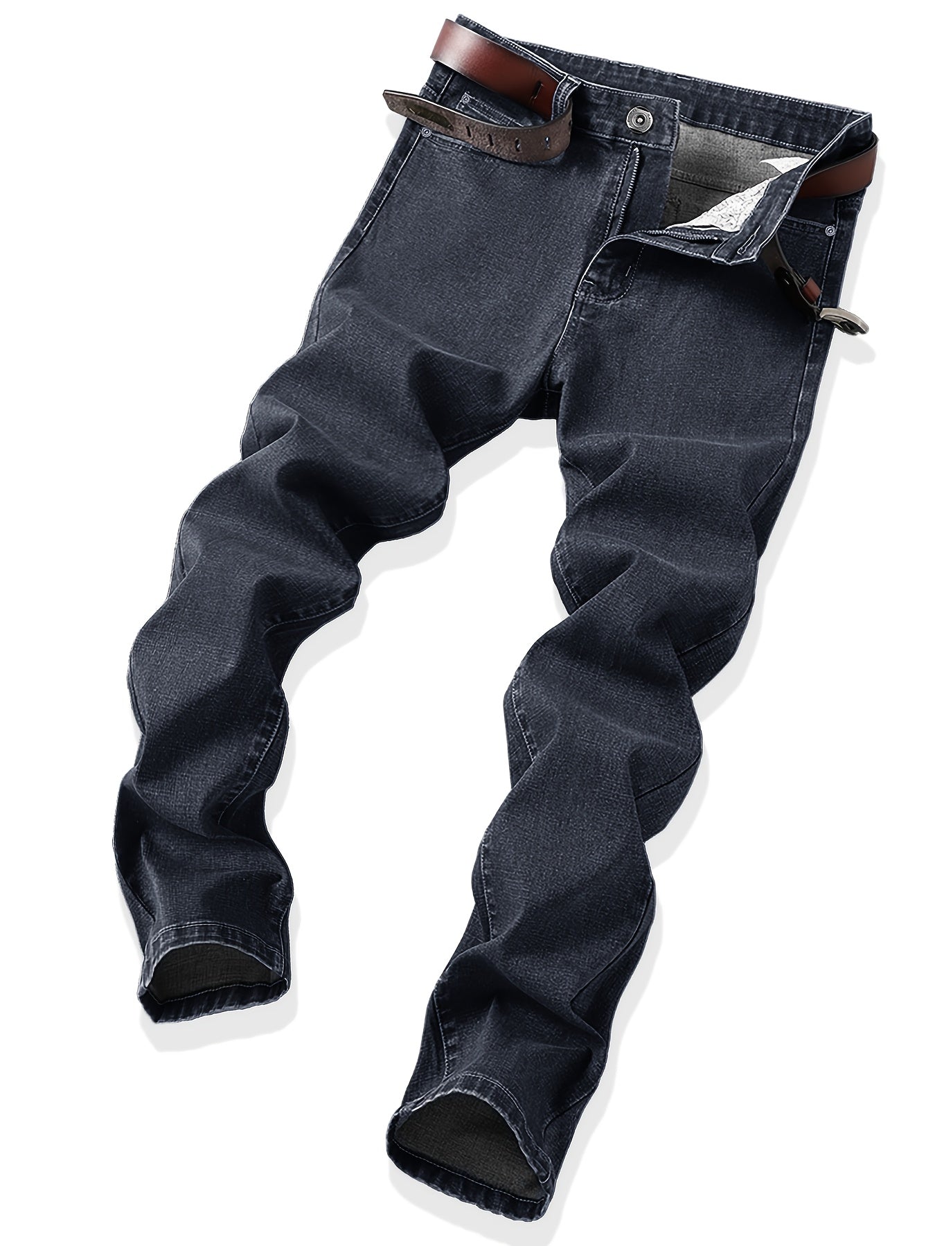 Men's Slim Fit Jeans - Classic Wash Clean Finish – Sizes 30–36 – view 4