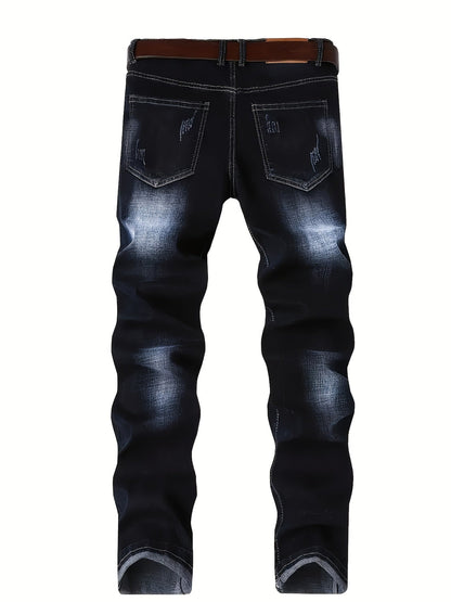 Men's Slim Fit Jeans - Classic Wash Clean Finish – Sizes 30–38 – view 4