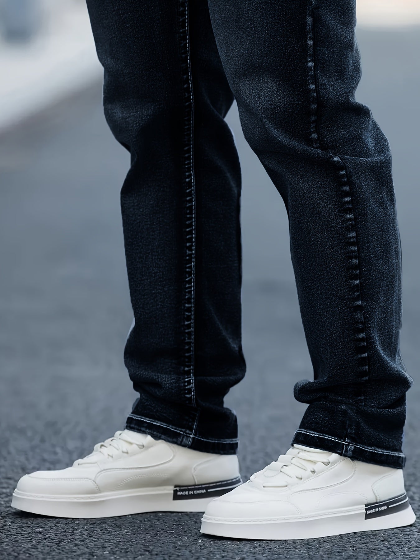 Men's Slim Fit Jeans - Classic Wash Clean Finish – Sizes 34–38 – view 7