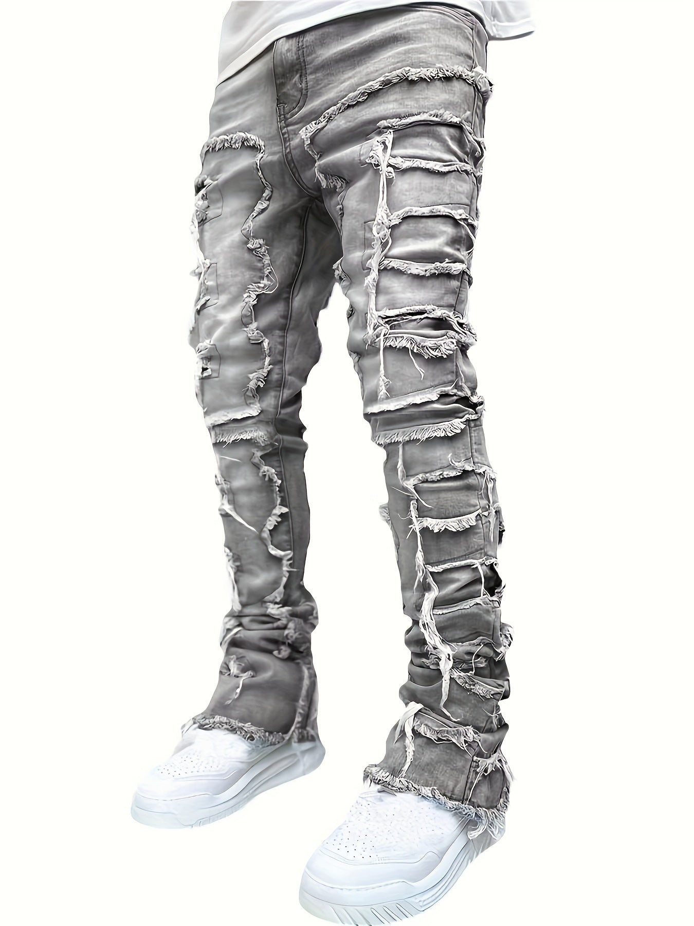 Men's Slim Fit Jeans - Classic Wash Clean Finish – Sizes S–XXL – view 3