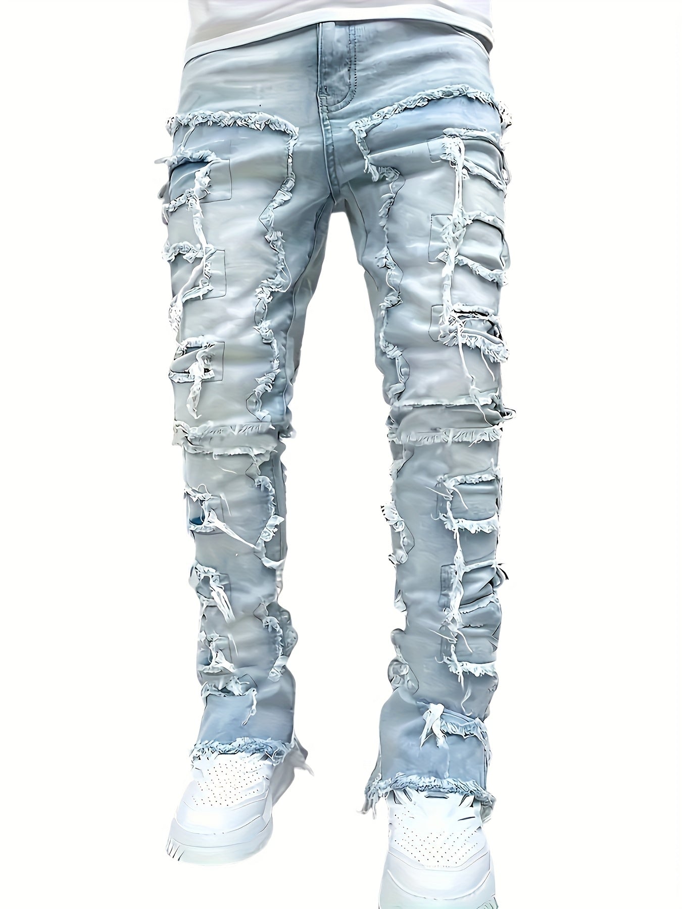 Men's Slim Fit Jeans - Classic Wash Clean Finish – Sizes S–XXL – view 7