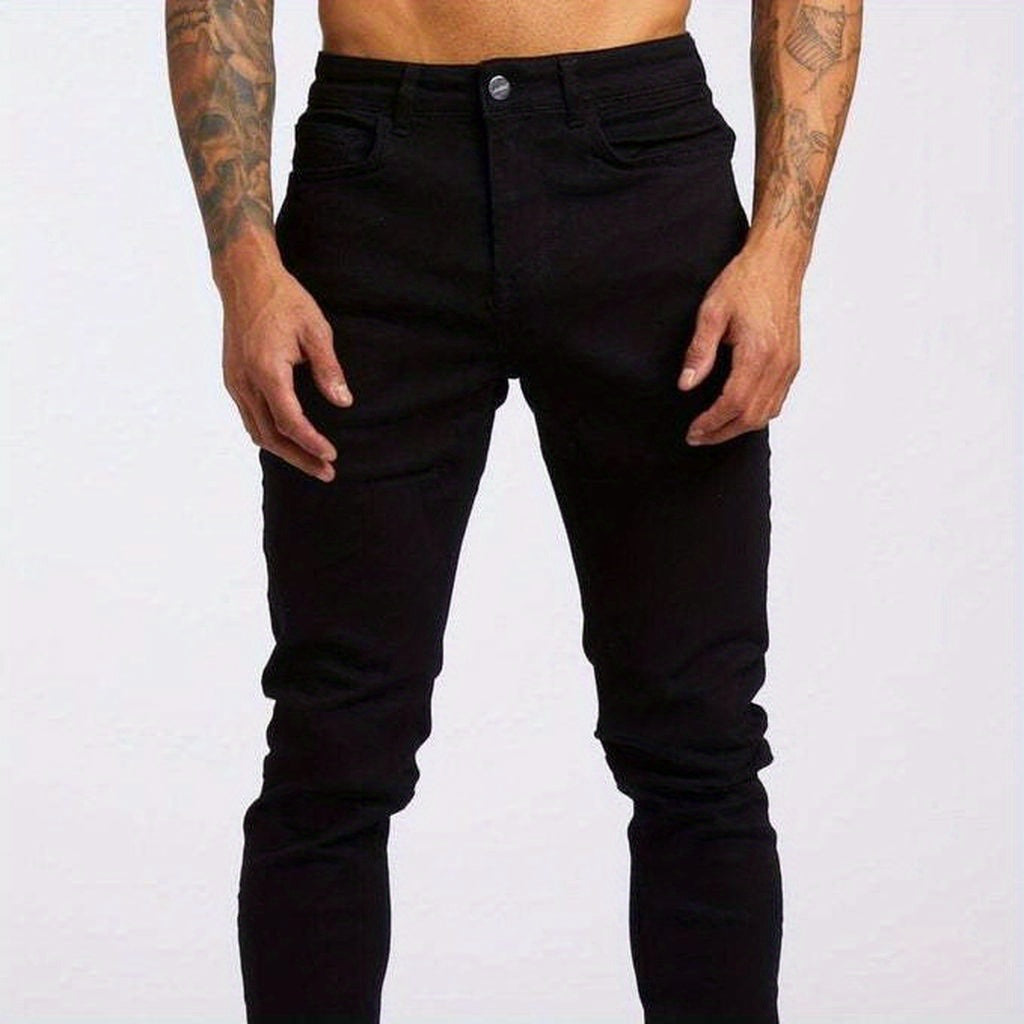 Men's Slim Fit Jeans - Classic Wash Clean Finish – Sizes S–XXXL – view 8