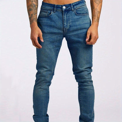 Men's Slim Fit Jeans - Classic Wash Clean Finish – Sizes S–XXXL – view 9