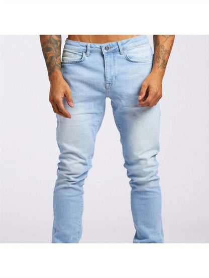 Men's Slim Fit Jeans - Classic Wash Clean Finish – Sizes S–XXXL – view 12