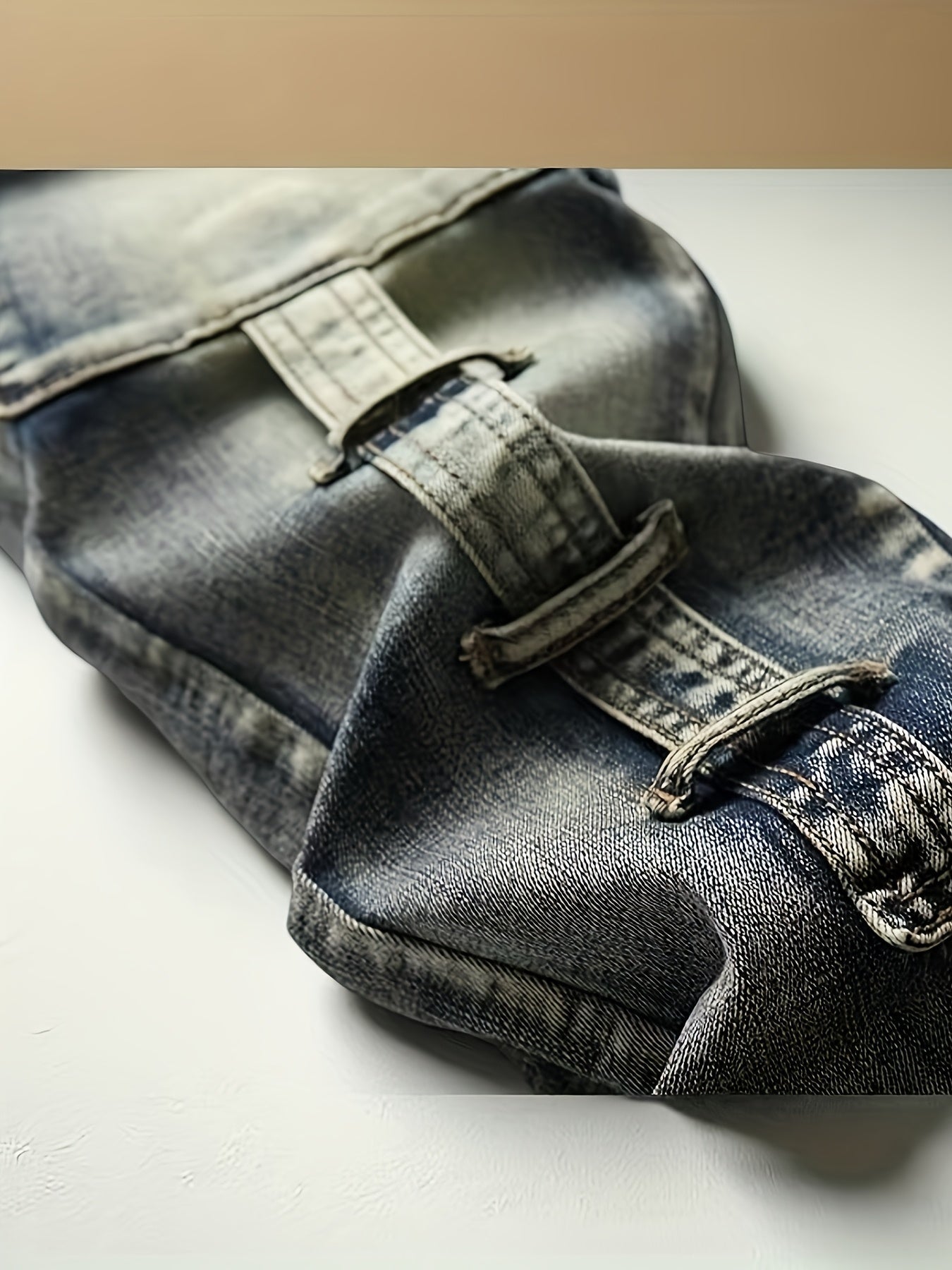 Men's Slim Fit Jeans - Classic Wash Clean Finish – Vintage – view 3