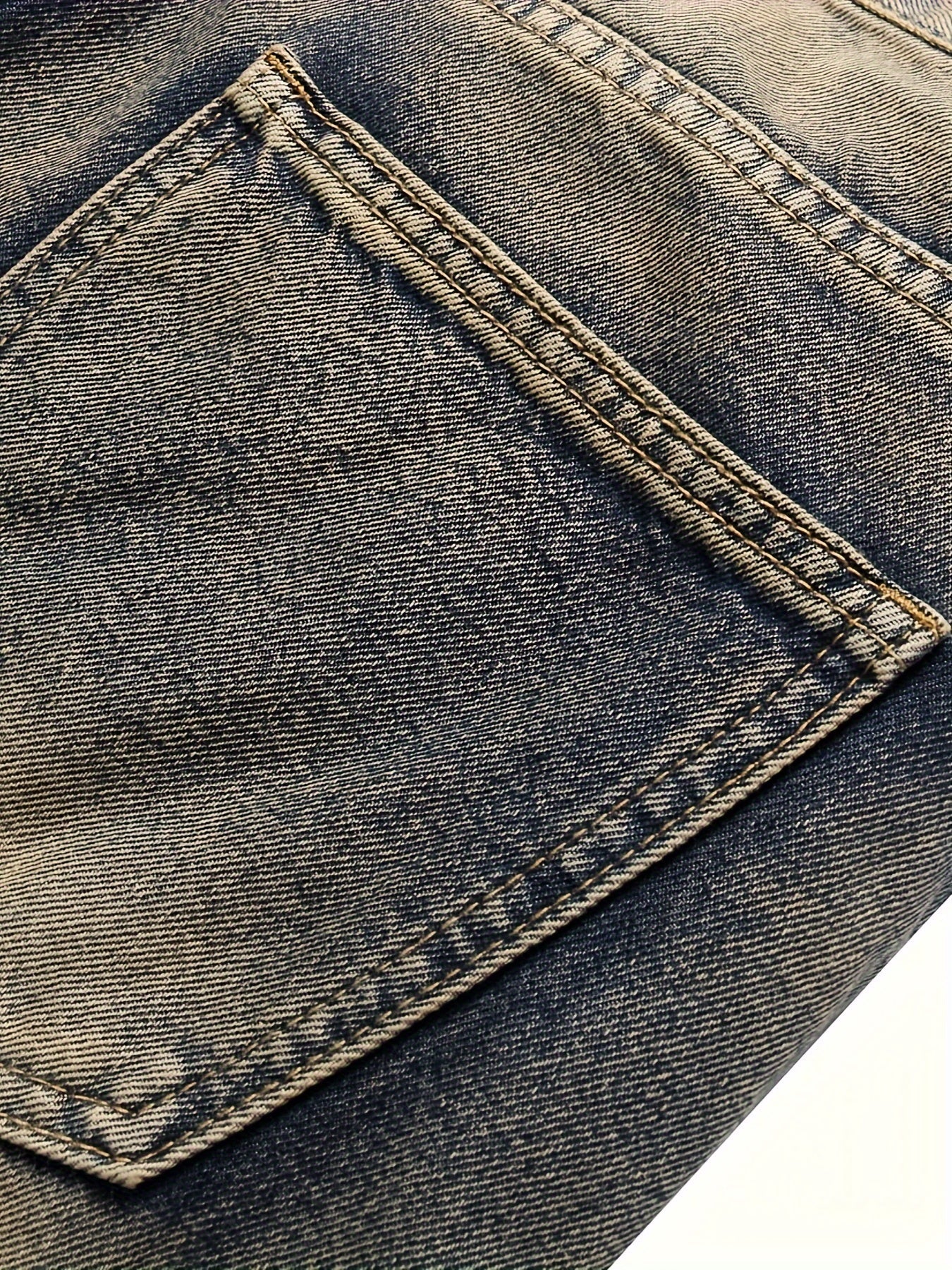 Men's Slim Fit Jeans - Classic Wash Distressed – Sizes 30–42 – view 9