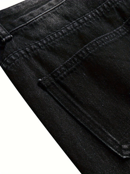 Men's Slim Fit Jeans - Classic Wash Distressed Weekend – view 15
