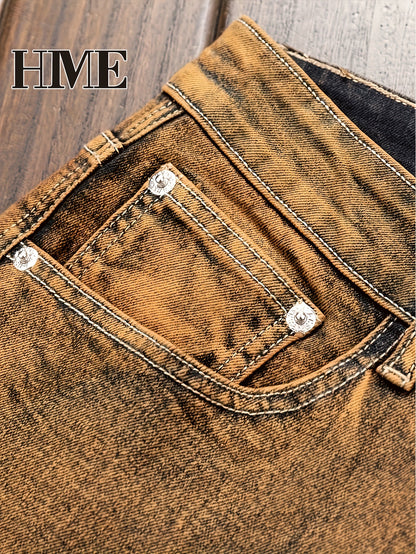 Men's Slim Fit Jeans - Classic Wash Utility Pocket – view 2