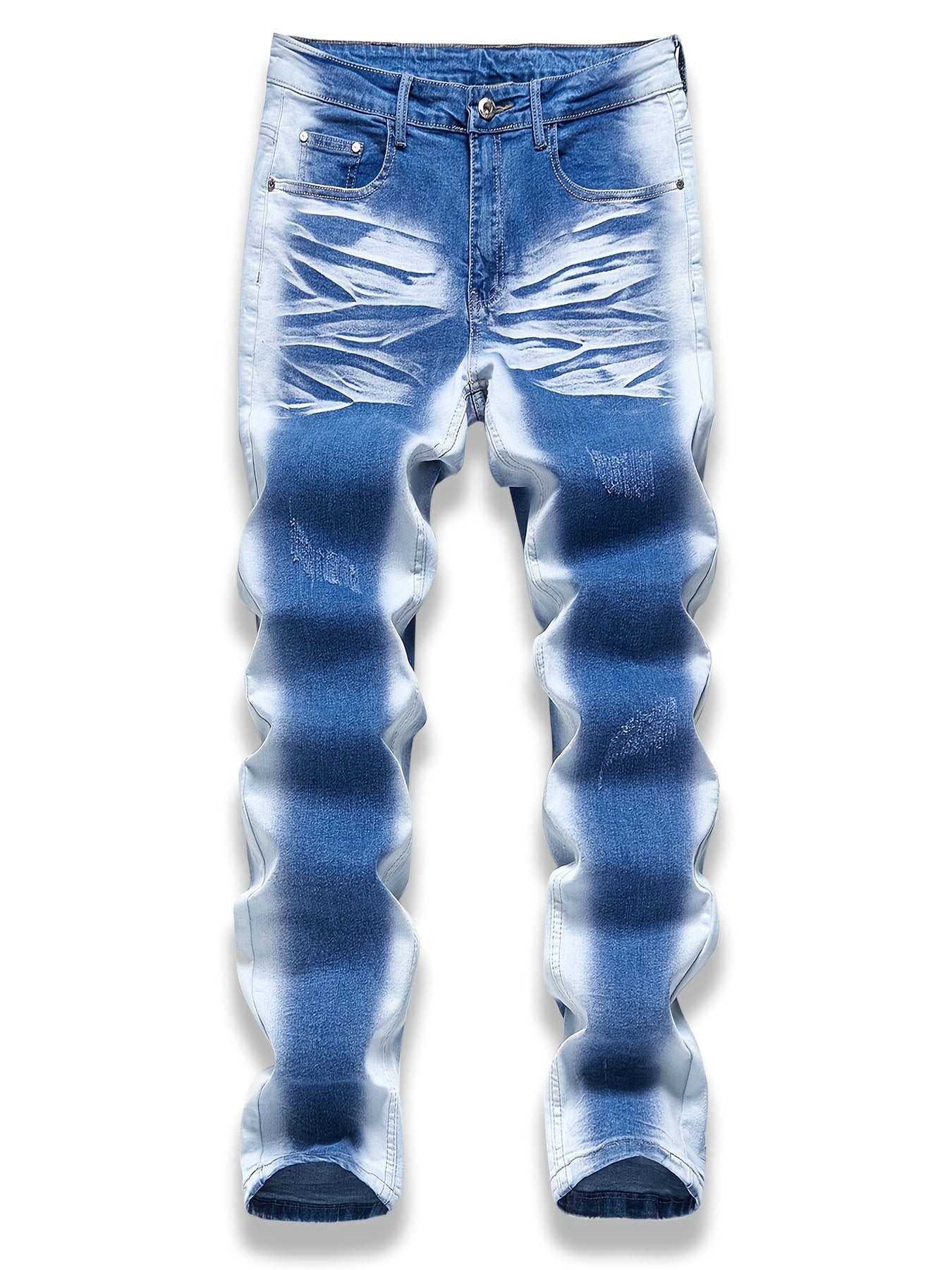 Men's Slim Fit Jeans - Vintage Wash Clean Finish – view 7