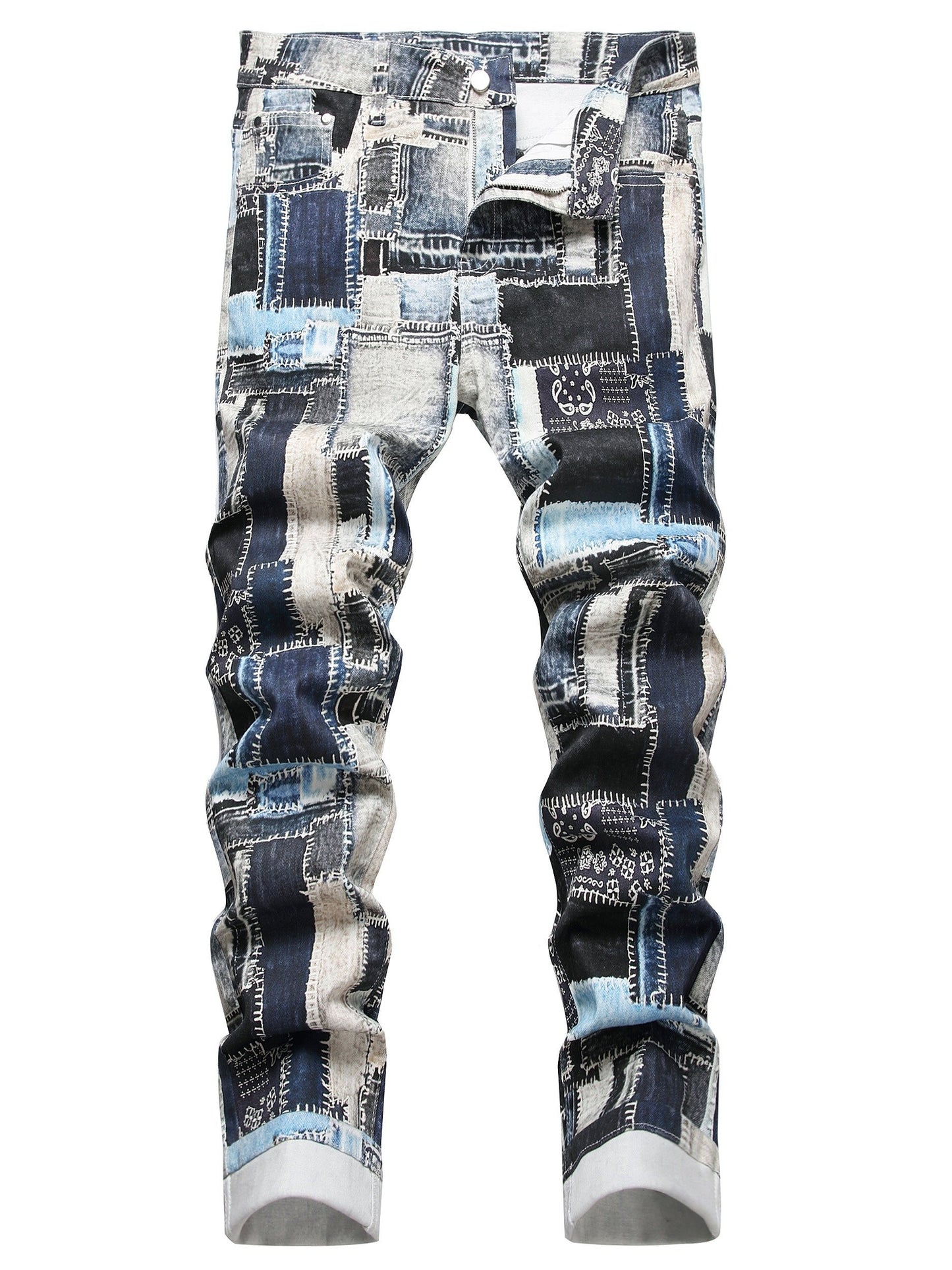 Men's Slim Fit Jeans - Vintage Wash Clean Finish Weekend – main product image