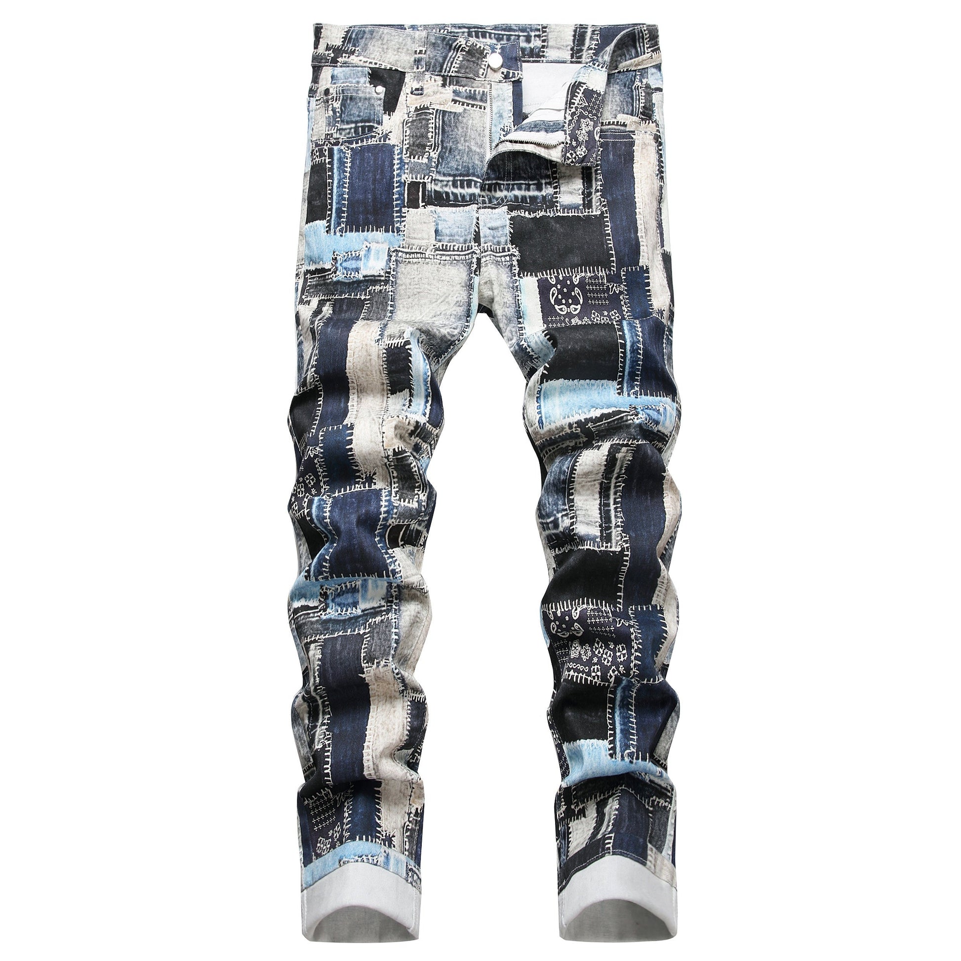 Men's Slim Fit Jeans - Vintage Wash Clean Finish Weekend – view 5