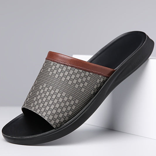 Men's Slippers - Breathable Mesh Non-Slip Sole for Outdoor & – main product image