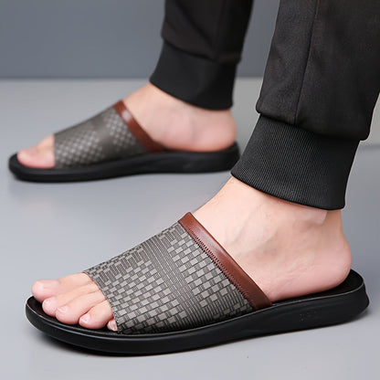Men's Slippers - Breathable Mesh Non-Slip Sole for Outdoor & – view 2
