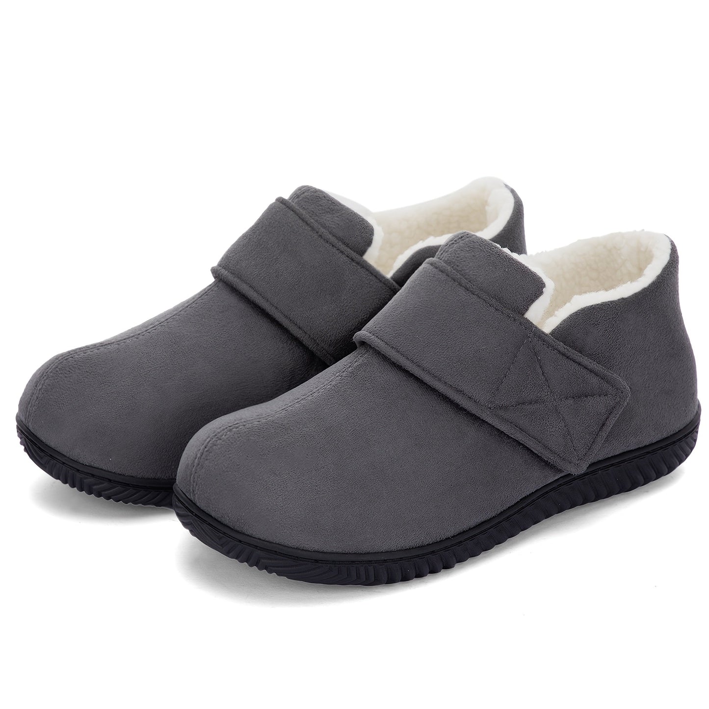 Men's Slippers - Non-Slip Sole & Lightweight Design – Gray option – main product image
