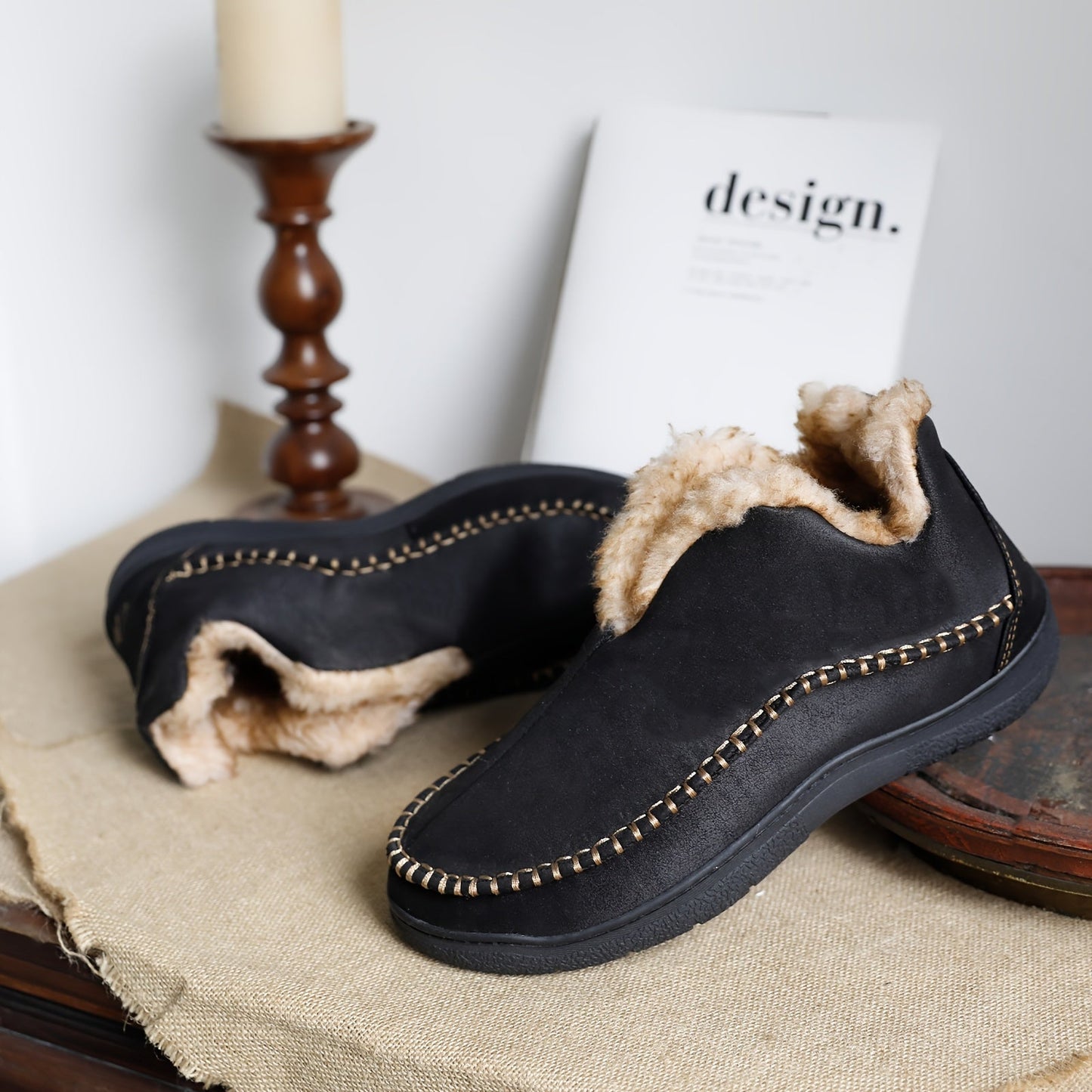 Men's Slippers - Slip-On for Outdoor & – view 5
