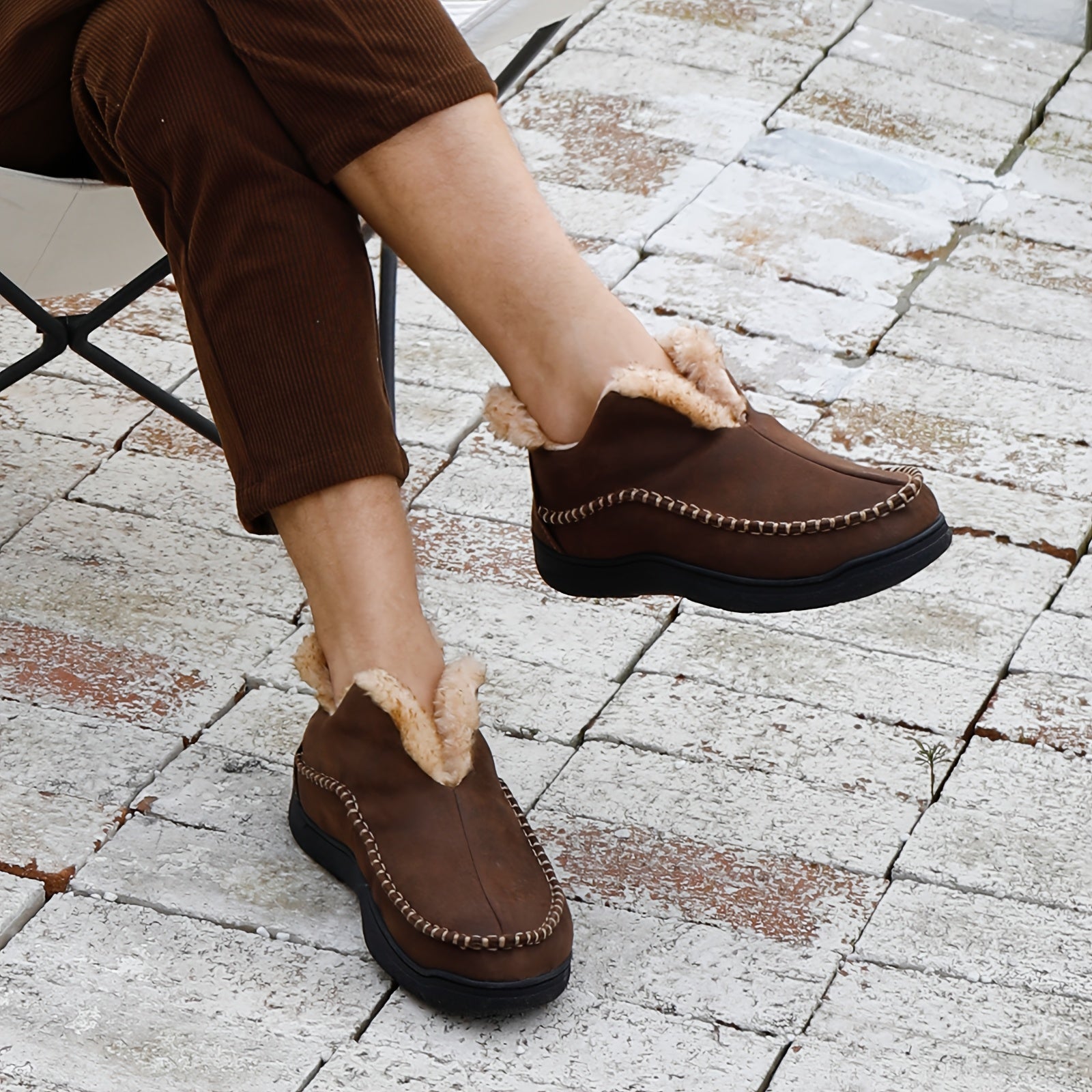 Men's Slippers - Slip-On for Outdoor & – view 6