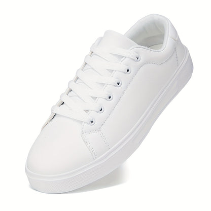 Men's Sneakers - Breathable Comfort – White With Black – White option – view 5