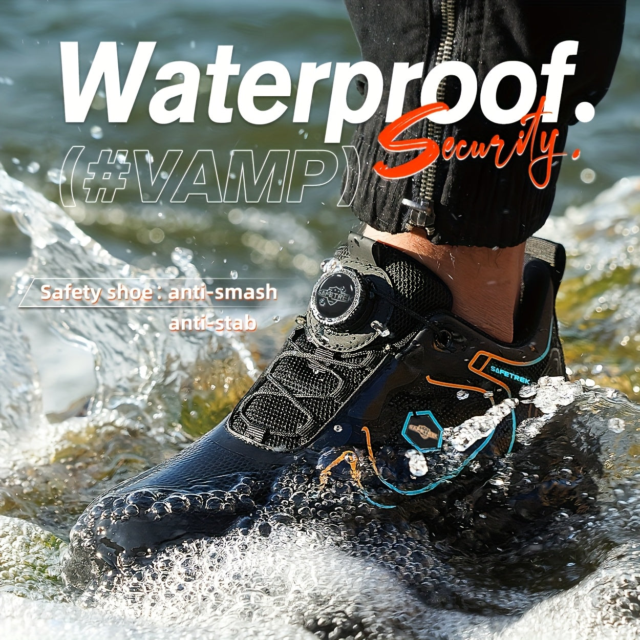 Men's Sneakers - Breathable Mesh & Non-Slip Sole – view 6