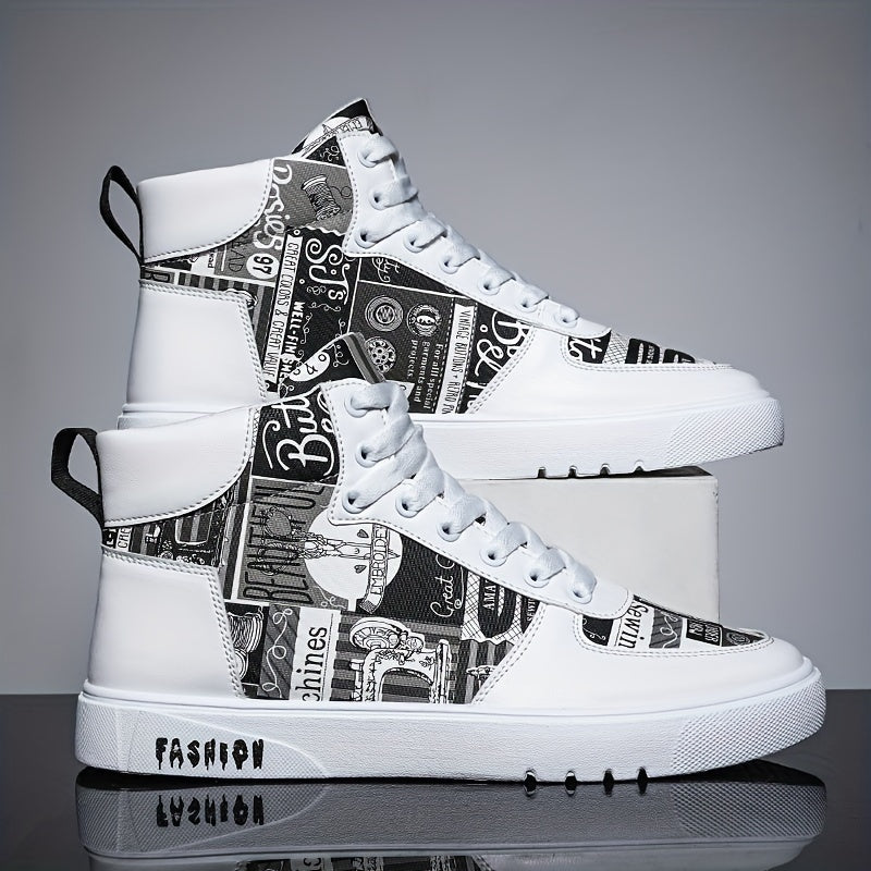 Men's Sneakers - Comfort Fit for Everyday Wear – Black Lace – Black option – main product image