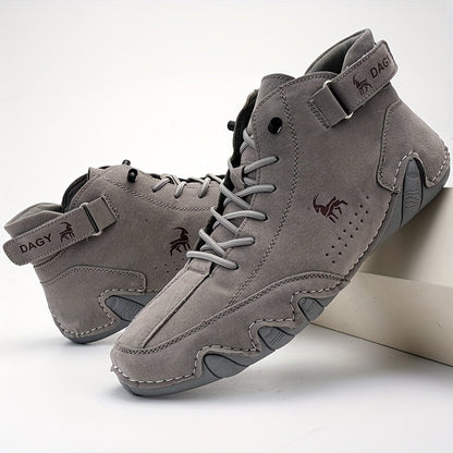 Men's Sneakers - Comfort Fit for Everyday Wear – Grey Lace – view 14