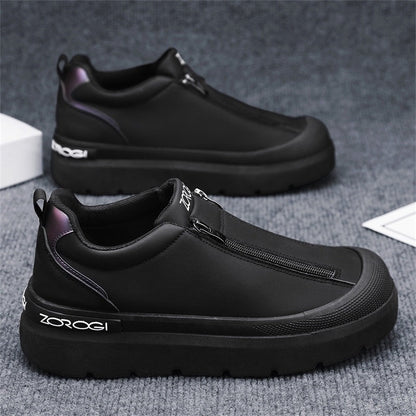 Men's Sneakers - Comfort Fit for Everyday Wear – Huangse / Black – view 4