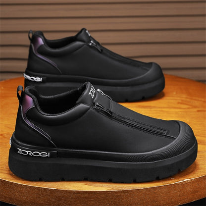Men's Sneakers - Comfort Fit for Everyday Wear – Huangse / Black – view 7