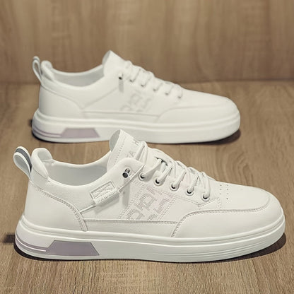 Men's Sneakers - Comfort Fit for Outdoor & – White / Khaki – view 4