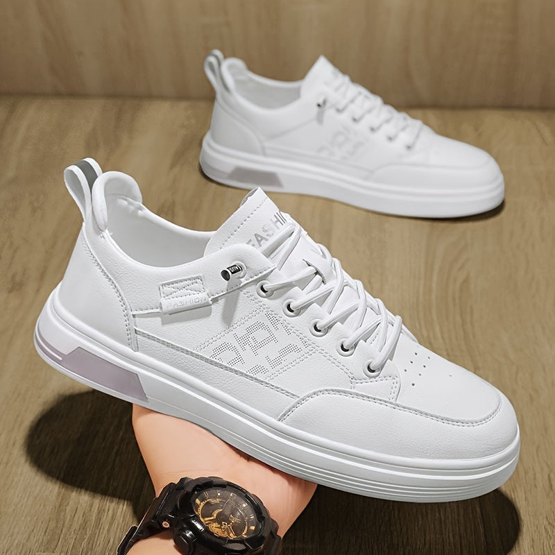 Men's Sneakers - Comfort Fit for Outdoor & – White / Khaki – view 7