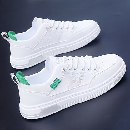 Men's Sneakers - Comfort Fit for Outdoor & – White / Khaki – White option – view 6