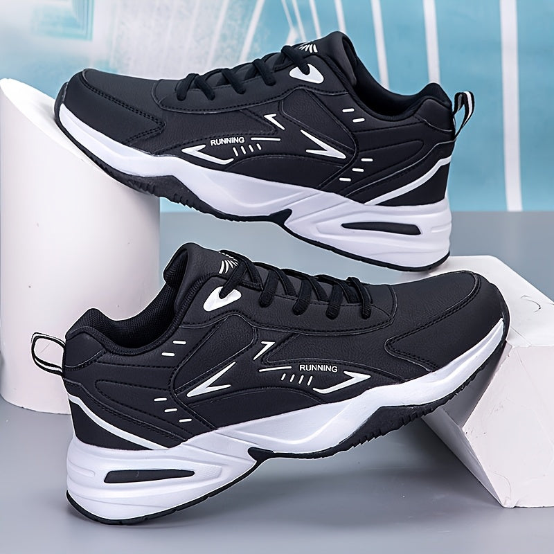 Men's Sneakers - Cushioned Comfort Lightweight for Outdoor & – Black option – view 2