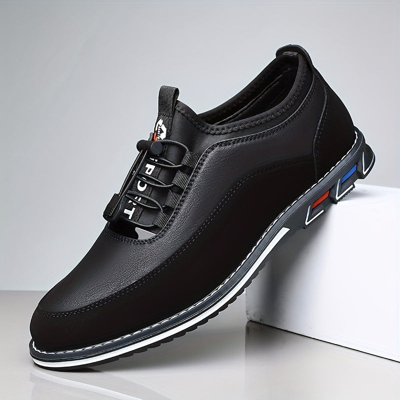 Men's Sneakers - Everyday Comfort & Durable Sole – Black / Dark Brown – main product image