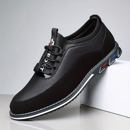 Men's Sneakers - Everyday Comfort & Durable Sole – Black / Dark Brown – main product image
