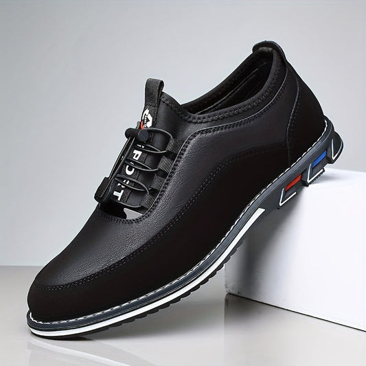 Men's Sneakers - Everyday Comfort & Durable Sole – Black / Dark Brown – main product image