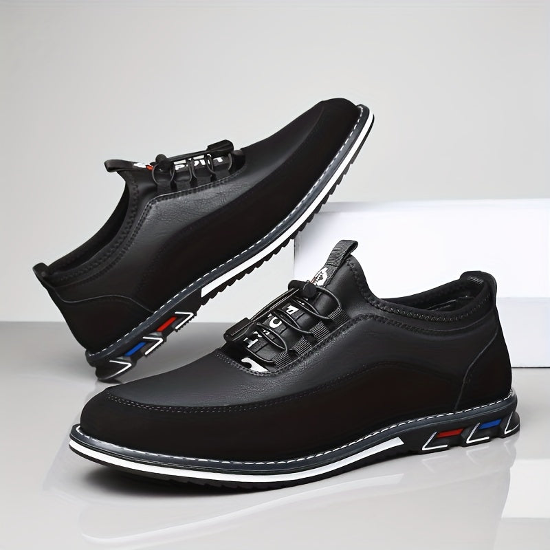 Men's Sneakers - Everyday Comfort & Durable Sole – Black / Dark Brown – view 5