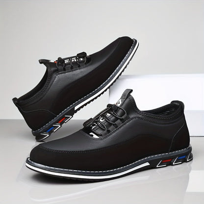 Men's Sneakers - Everyday Comfort & Durable Sole – Black / Dark Brown – view 5