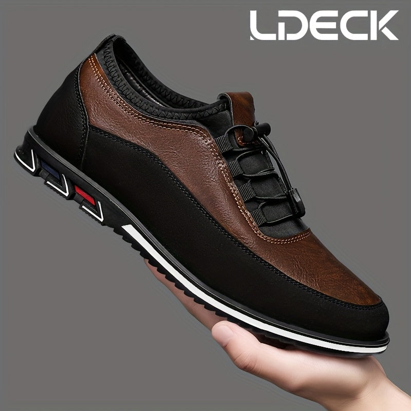 Men's Sneakers – Lace-Up for Everyday Wear – Brown / Black – view 21