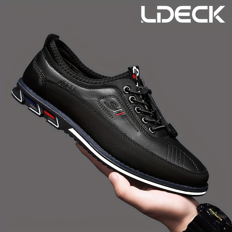 Men's Sneakers – Lace-Up for Everyday Wear – Brown / Black – view 41